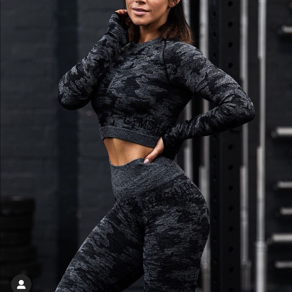 GYMSHARK CAMO SEAMLESS LEGGING